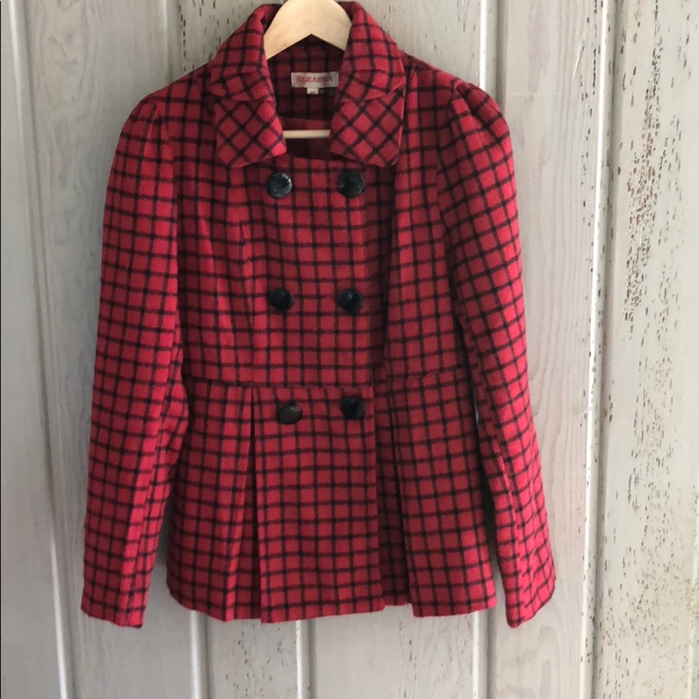 Naranka wool pea coat
